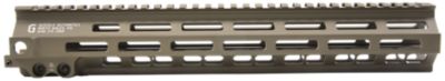 Geissele Automatics Super Modular MK8 Rail for AR-Platform, 13.50 in., M-LOK, Barrel Nut Included, Desert Dirt, Aluminum