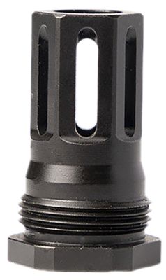 Huxwrx 9mm Stiction Lock Compensator, 1/2 in. x 28 Thread, Steel, Black