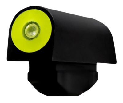 XS Sights Big Dot Revolver Front Sight for S&W J Frame/Ruger SP101, Green Tritium Yellow Outline Front