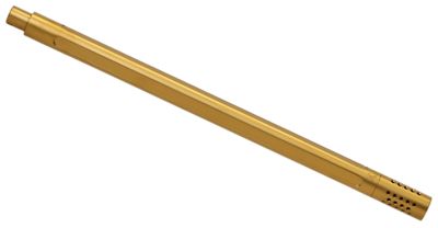 True Precision Inc TP/22 Compensated Barrel for Ruger 10/22, 16 in., Gold, 416-R Stainless Steel