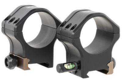 Christensen Arms Tactical PRSR-HD Rings, 34mm Tube, High, Picatinny/NATO-STANAG, Black Anodized, Aluminum/Steel