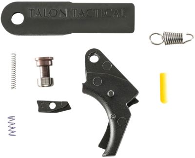 Apex Tactical Action Enhancement Drop-In Curved Trigger for S&W M&P, Black, Polymer