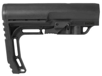 Mission First Tactical Battlelink Minimalist Stock for AR-15/M16/M4 with Mil-Spec Tube (Tube Not Included), Collapsible, Black
