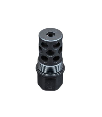 SilencerCo TOMD Muzzle Brake, 30 Cal, 1/2 in. x 28 Thread, Matte Black