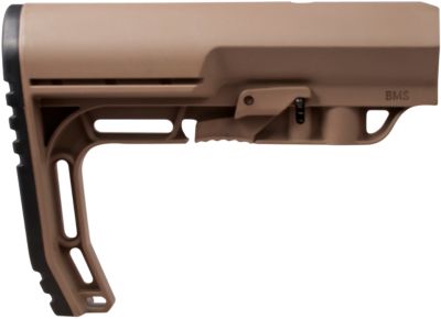 Mission First Tactical Battlelink Minimalist Stock for AR-15/M16/M4 with Commercial Tube (Tube Not Included), Collapsible
