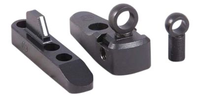 XS Sights Ghost Ring WS Sights for Marlin 1895 .45-70/.450/.444, Adjustable, Black with White Stripe Front, Ghost Ring Rear