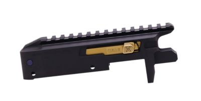 True Precision Inc TP/22 Receiver Set, Aluminum, Black Anodized Receiver/Gold Bolt