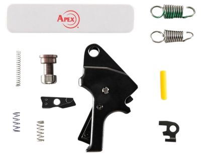 Apex Tactical Flat Face Forward Set Trigger Kit for M&P 2.0, Black, Aluminum
