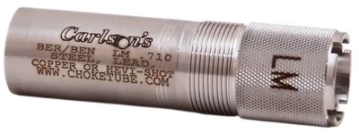 Carlsons Sporting Clay Choke Tube for Beretta/Benelli Mobil, 12 Gauge, Light Modified, Stainless Steel