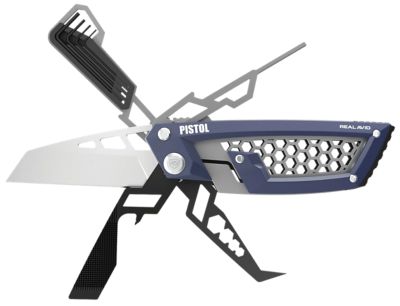 Real Avid/Revo Gun Tool Edge for Pistols, Stainless Steel, 2.60 in. Wharncliffe