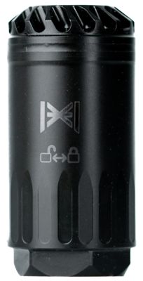 Huxwrx Blastphemy Blast Deflector, Steel, Cerakote Black