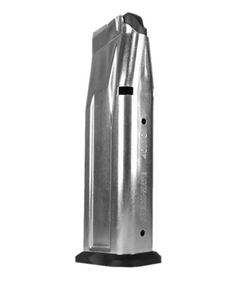 EAA 15 Round 10mm Auto Magazine for EAA Girsan Witness 2311, Silver, Stainless Steel