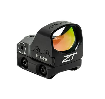 Zero Tech Optics Thrive HD Multi-Reticle Red Dot Reflex Sight, 1x 28mmx20mm, Black