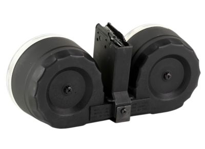 KCI USA INC 100 Round 223 Rem/5.56 NATO Drum Magazine for AK Platform, Black