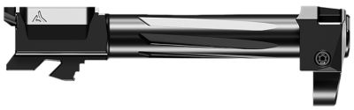 Radian Weapons 9mm Luger Ramjet & Afterburner Barrel for Glock 19 Gen5, Fluted, Black, Stainless Steel
