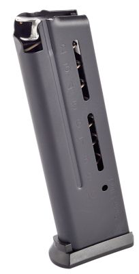 Wilson Combat ETM 10 Round 9mm Luger Magazine for Wilson Combat 1911 Elite Tactical, Black, Stainless Steel