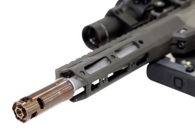 Q LLC Bottle Rocket Brake for AR-Platform, 2.70 in. OAL, Copper, 17-4 Stainless Steel