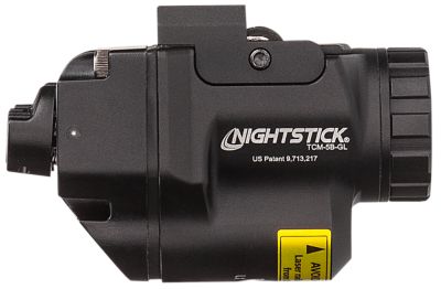Bayco Nightstick Subcompact Weapon Light with Green Laser for Glock/Sig Sauer/H&K/Ruger/S&W M&P, 650-Lumen, White LED