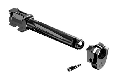 Radian Weapons Ramjet & Afterburner Barrel for Glock 17 Gen4, Ported, Black, Stainless Steel