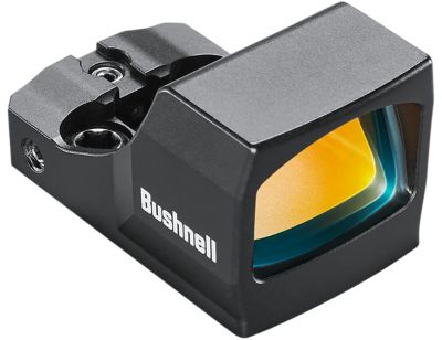Bushnell Micro-Reflex Sight, Black, 1x 21mm, 6 MOA, Red Dot Reticle, Fits Glock 43/Sig P365/Springfield Hellcat