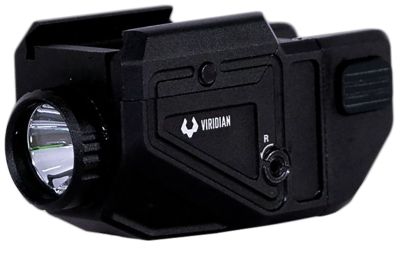 Viridian C Series C5L Tactical Light for Glock, SAFECharge, Black, 580-Lumen, White LED/Green Laser