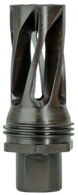 Huxwrx 5.56 NATO Flash Hider-QD Muzzle Device, 1/2 in. x 28 Thread, Black