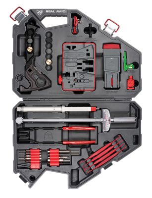 Real Avid/Revo Armorer's Master Kit for AR-15, Gray/Red