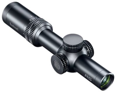Bushnell 1-6x 24mm R5 Rifle Scope, 30mm Tube, Illuminated DD2-QA Reticle, Black