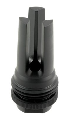 SilencerCo ASR Flash Hider, 7.62mm, 1/2 in. x 28 Thread, Black, Steel