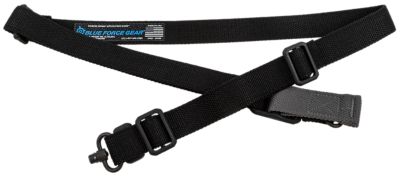Blue Force Gear Vickers 221 Cordura 1 or 2-Point AR Platform Rifle Sling, Black