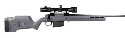 Magpul Hunter American Stock for Ruger American, Fixed with Aluminum Bedding & Adjustable Comb, SA, Stealth Gray, Synthetic