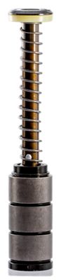 Maxim JP Silent Captured Spring for AR-Platform, 9mm, Silver, Stainless Steel/Tungsten