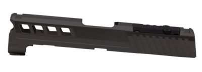 True Precision Inc Axiom Pro Optic Cut Slide for Springfield Hellcat, Black DLC, Anodized, 416R Stainless Steel