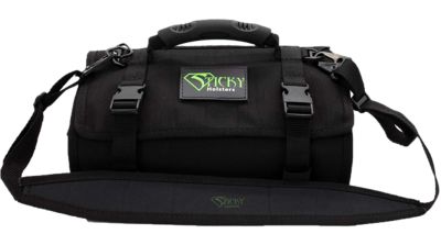 Sticky Holsters 13 in. Roll Out Neoprene/Nylon Laminate Range Bag, Black 13 in.