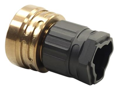 Q LLC Erect9r Three-Way Mount for HK 3-Lug Mount for ERECT9R 9mm Suppressor, Black