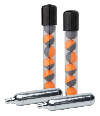 Sabre 14-Burst Red Pepper Projectiles Refill Kit, Orange/Gray