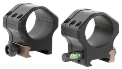 Christensen Arms Tactical PRSR-HD Rings, 30mm Tube, Medium, Picatinny/NATO-STANAG, Black Anodized, Aluminum/Steel