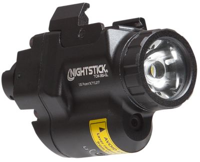 Bayco Nightstick Subcompact Weapon Light with Green Laser for Sig Sauer P365, Black Anodized, 650-Lumen, White LED