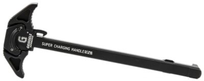 Geissele Automatics Super Charging Handle for AR-15, Ambidextrous, Black Hardcoat Anodized, 7075-T6 Aluminum
