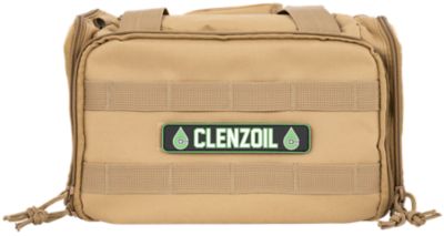 Clenzoil Universal Gun Care Range Bag for Multi-Calibers/Gauges, Tan, 30 pc.