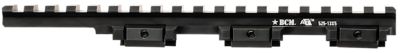 Bravo 525-13X5 A/T Optic Riser, 18 Slots, Black Anodized, Aluminum