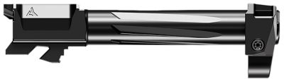 Radian Weapons 9mm Luger Ramjet & Afterburner Barrel for Glock 19 Gen3, Fluted, Black, Stainless Steel