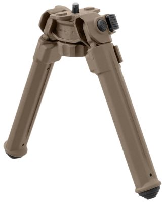 Magpul 10 in. Polymer/Steel Shooting Bipod for M-LOK, Flat Dark Earth
