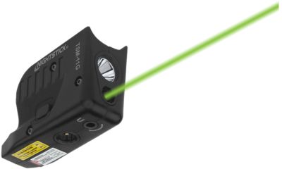 Bayco Nightstick Tactical Weapon-Mounted Gun Light for Glock 42/43/43X/48, 150-Lumen, White LED Bulb/Green Laser