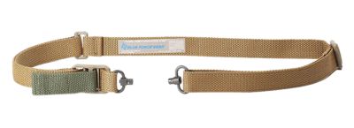 Blue Force Gear Vickers Push-Button Cordura Padded Rifle Sling, 36 to 62 in., Coyote Brown