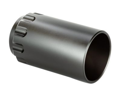 Griffin Armament Taper Mount, 17-4 Stainless Steel, Black Melonite QPQ