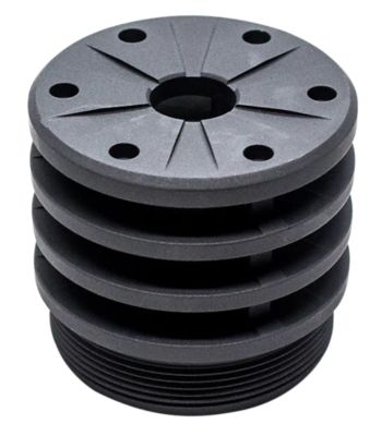 SilencerCo 30 Cal Bravo Anchor Brake, 7075-T6 Aluminum, Black