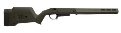 Magpul Hunter American Stock for Short Action Ruger American, Right Hand, Includes STANAG Mag Well, OD Green, Synthetic