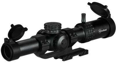 Firefield 1-10x 24mm RapidStrike Rifle Scope, 30mm Tube, Black,/Green/Red CR1 Reticle, Illuminated, Black