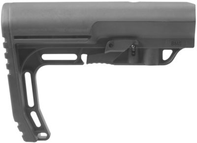 Mission First Tactical Battlelink Minimalist Stock for AR-15/M16/M4 with Commercial Tubes (Tube Not Included), Collapsible